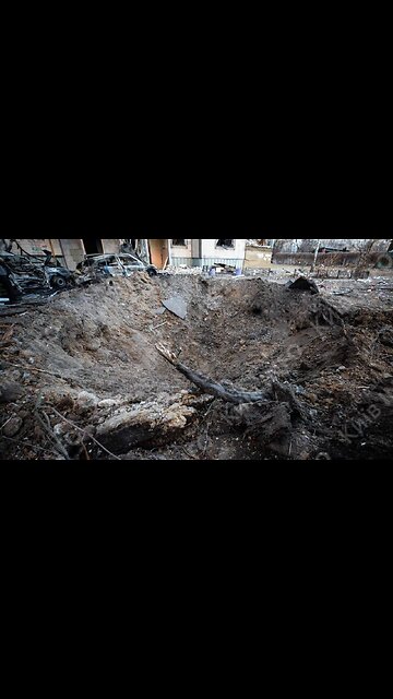 🫣Frames of a residential building in Kyiv. Damn putler terrorist