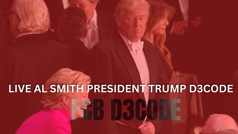 PRESIDENT TRUMP AL SMITH DINNER LIVE WATCH PARTY DECODE