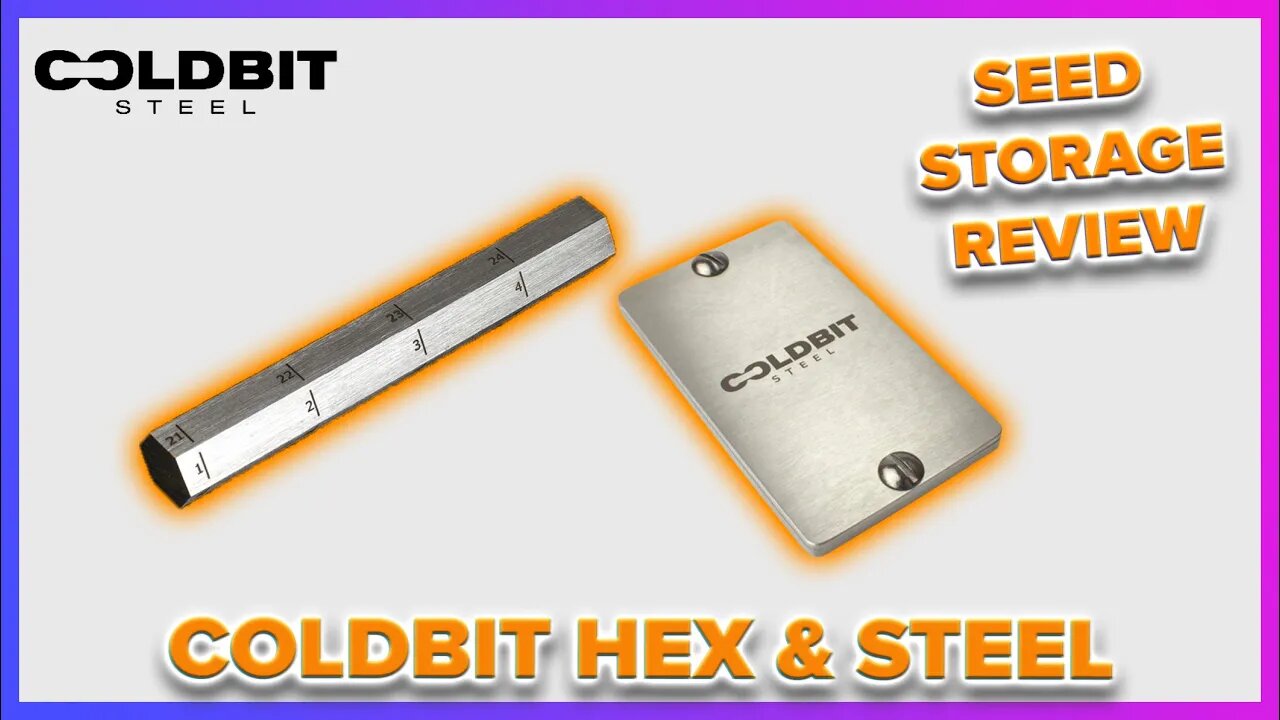 Coldbit Hex and Steel | Seed Phrase Wallet Review