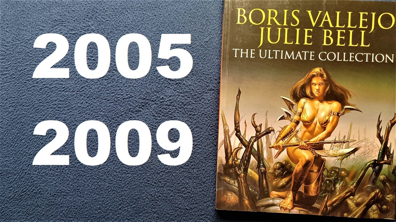 BORIS VALLEJO, JULIE BELL, THE ULTIMATE COLLECTION, Text NIGEL SUCKLING, 2005, 2009, COLLINS DESIGN