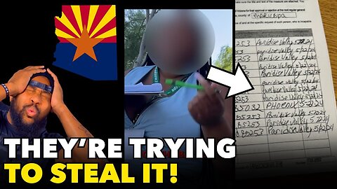 WE CAUGHT THEM "STEALING IT" In Arizona!