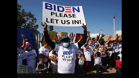 Biden & Kamala Non-Citizens Admitting To Being Registered Democrat Voters.