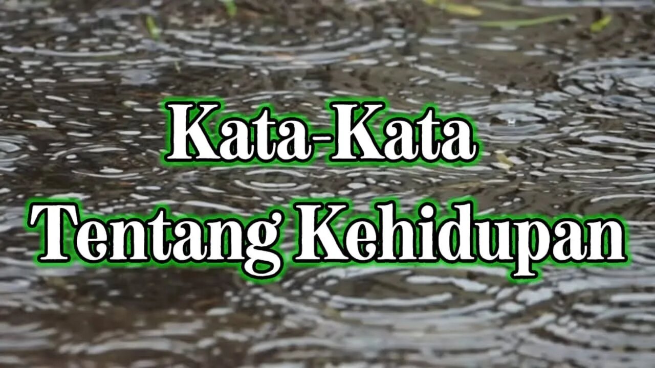 Kumpulan Kata-Kata Tentang Kehidupan