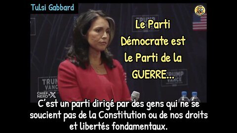 Le Parti Démocrate est le Parti de la GUERRE.