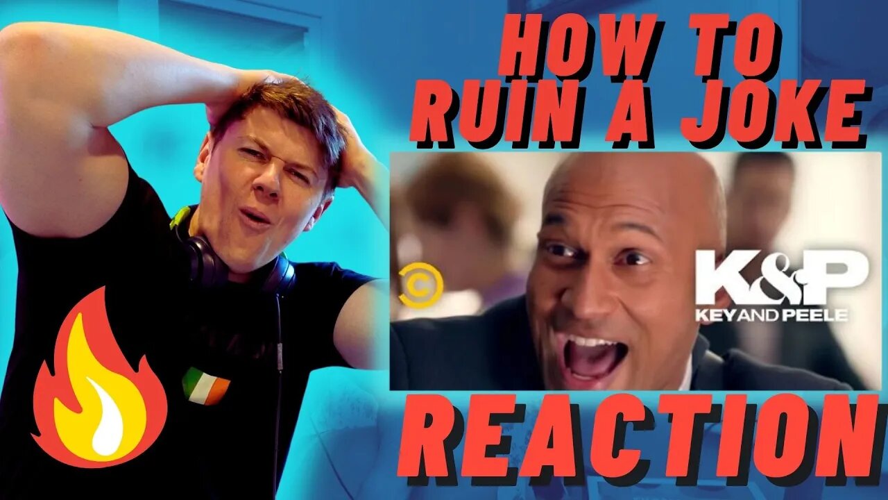 Key and Peele - How To Ruin A Joke ((IRISH REACTION!!))