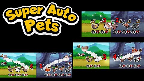 Super Auto Pets Jogo Para PC Uma Batalha Entre Animais Bem Estranha