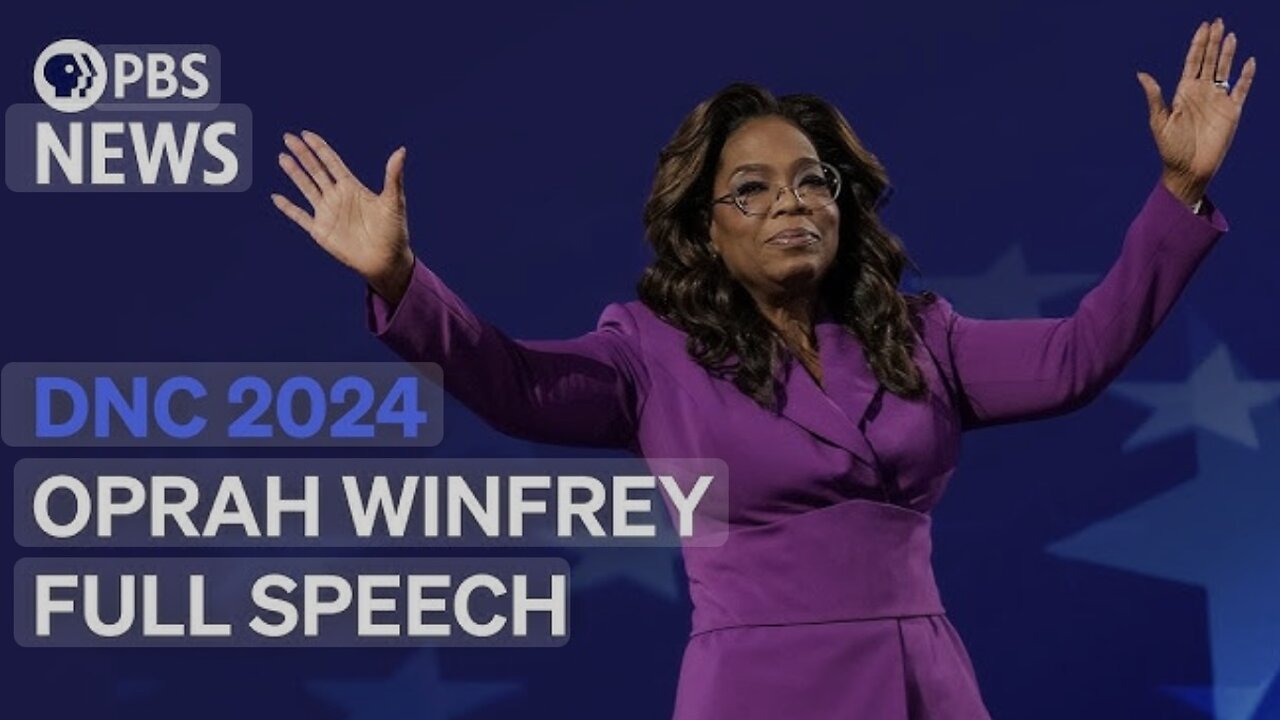 Oprah Winfrey Addresses the DNC (August 21, 2024)