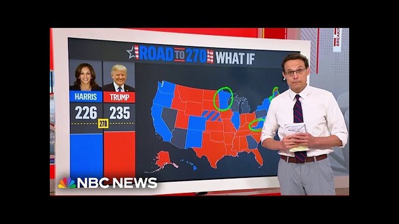 Kornacki breaks down how a Trump-Harris matchup would change the 2024 race