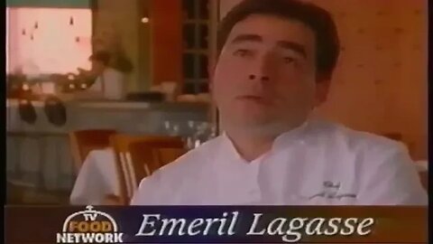 Emeril Lagasse "Get Elzar on VHS Tape" 90's Food Network TV Commercial (1996)