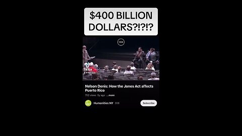 $400 BILLION DOLLARS?!?