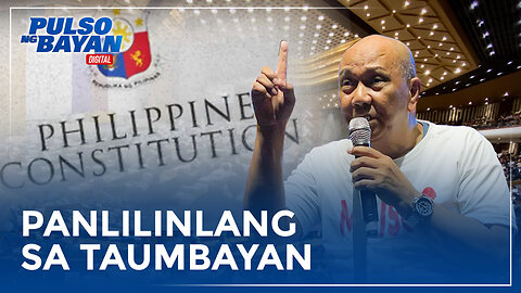 People's Initiative panlilinlang sa taumbayan; korapsyon sa pamahalaan mas lumala