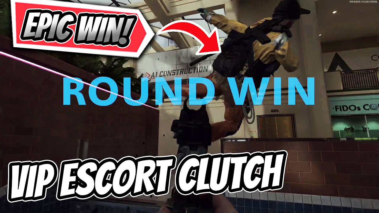 The Best VIP Escort Clutch You'll Ever See - Black Ops Cold War VIP Escort Win 🙌 💯