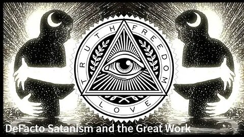 DeFacto Satanism and the Great Work 9:11 AM PST