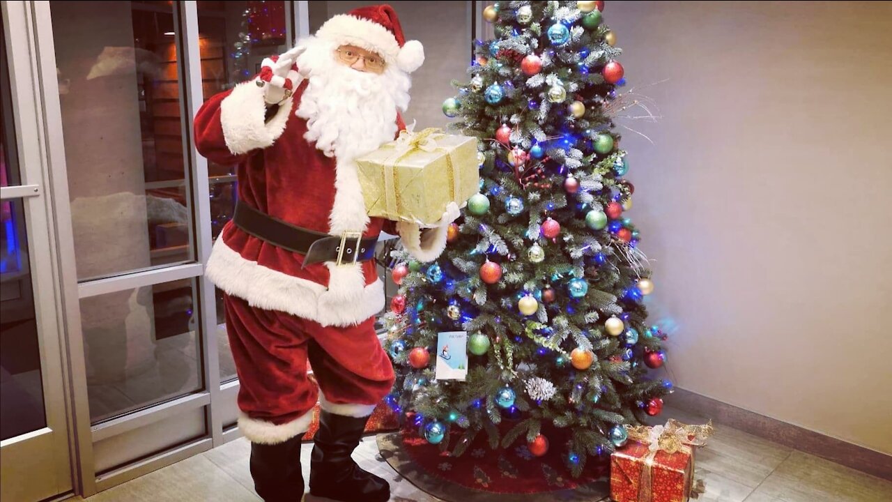 Le père Noël lance un message