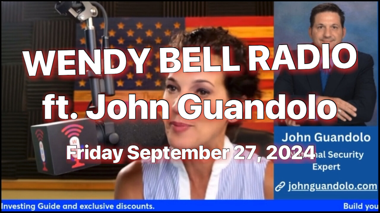 WENDY BELL RADIO ft. John Guandolo - FBI targets patriots as Americans are waking up