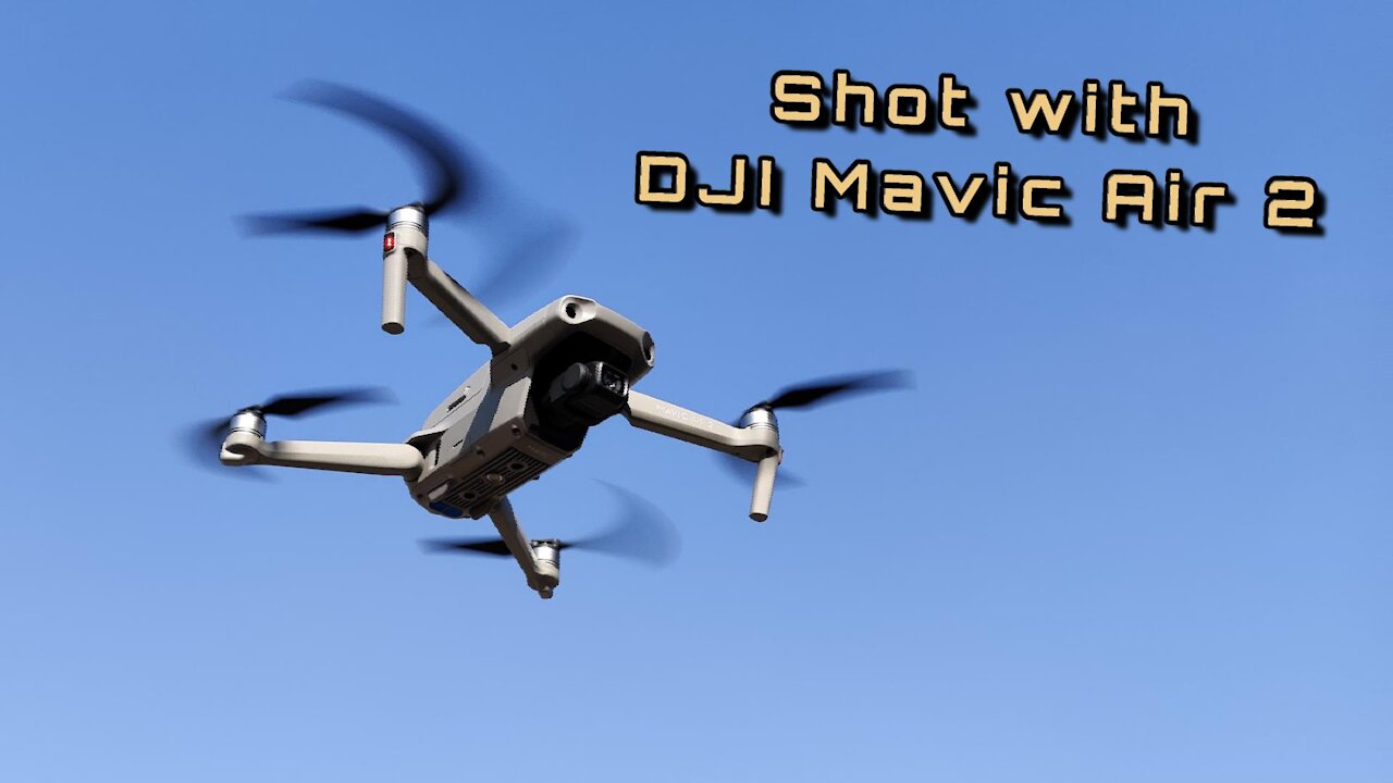 DJI Mavic Air 2 Active Track 3.0 Following Motorcycle 4K