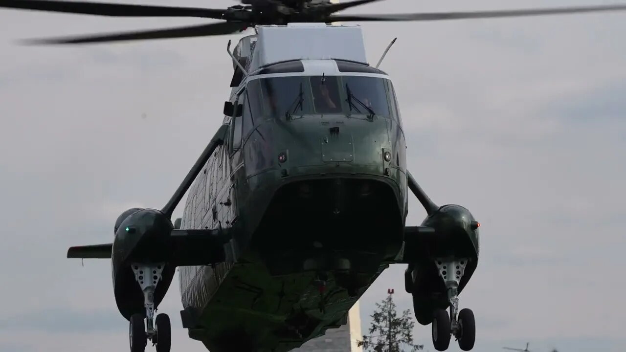 Biden took questions from the press while boarding Marine One, but not from me.