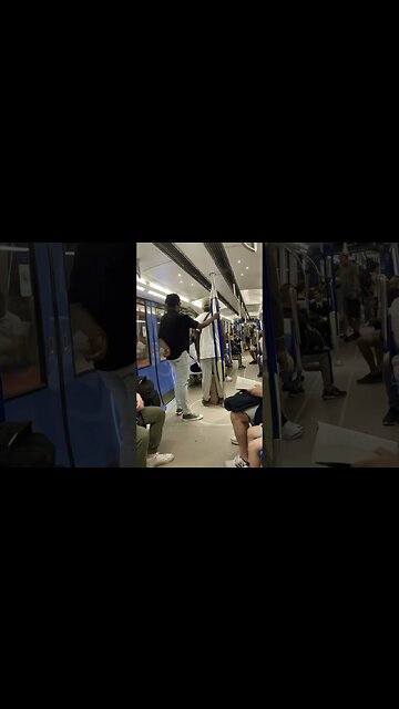 Montréal metro orange line direction Montmorency #viralvideo #train #montreal #subway