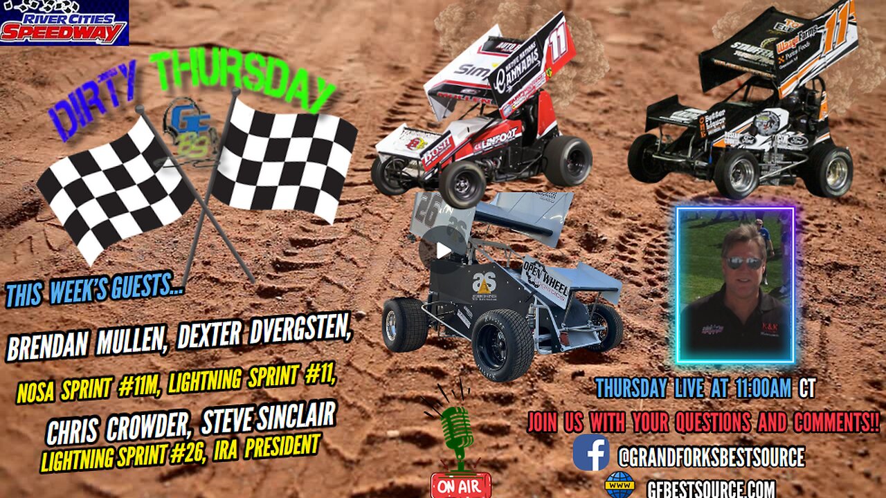 RCS Dirty Thursday - with Drivers #11M, Brendan Mullen, #11 Dexter Dvergsten & #26 Chris Crowder