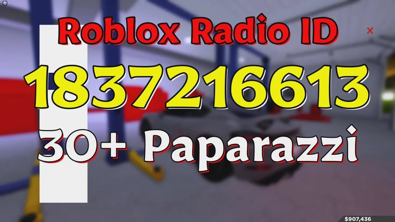 Paparazzi Roblox Radio Codes/IDs