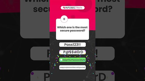 Which one is the most secure password?