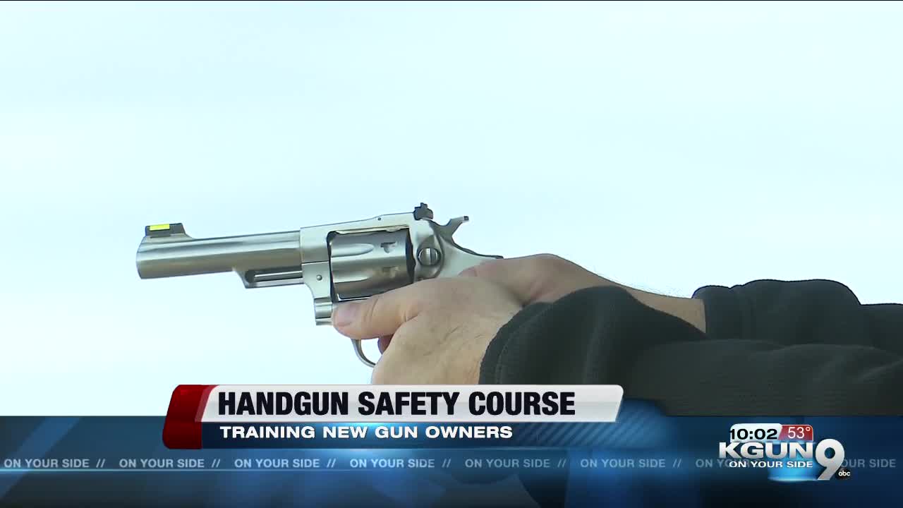 Learning handgun safety in the new year