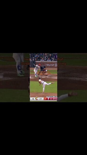 Bryce Harper Nukes Strider! But that’s not where the value was #sportsbettingpicks #sportsbetting