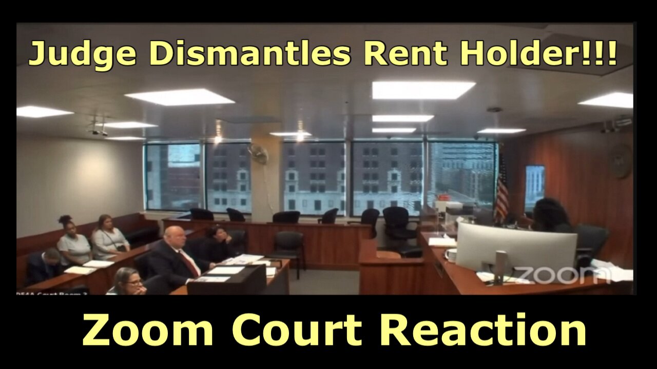 Reacting to: Strict Judge Dismantles Entitled Rent Holder. Tell me what you think about this one.