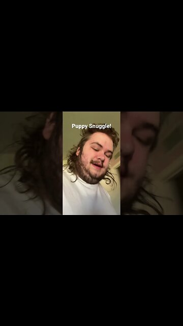 Puppy snuggle! #shorts