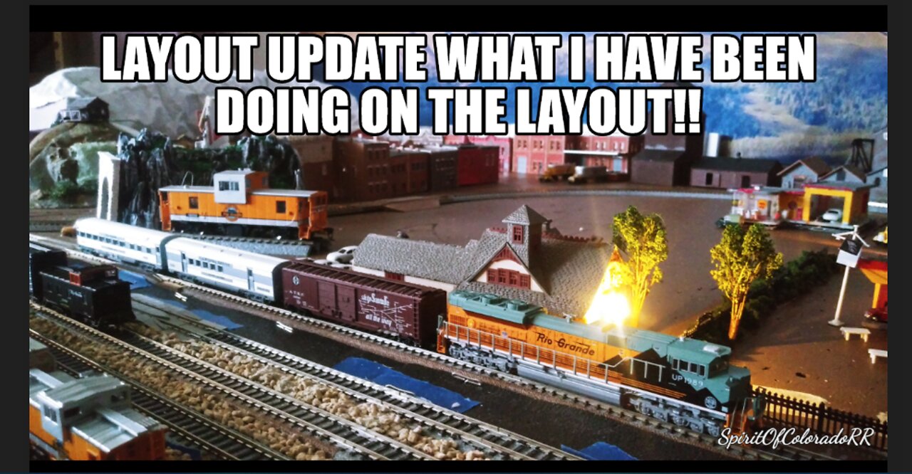 LAYOUT UPDATE WHAT AM I DOING ON THE LAYOUT!!