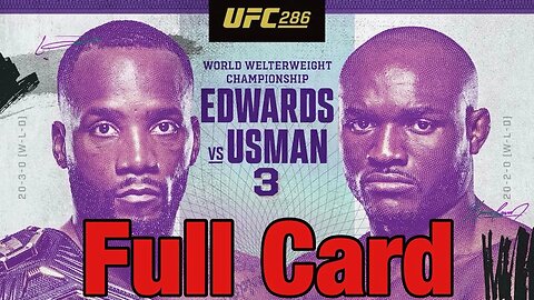 UFC 286 Full Card Prediction
