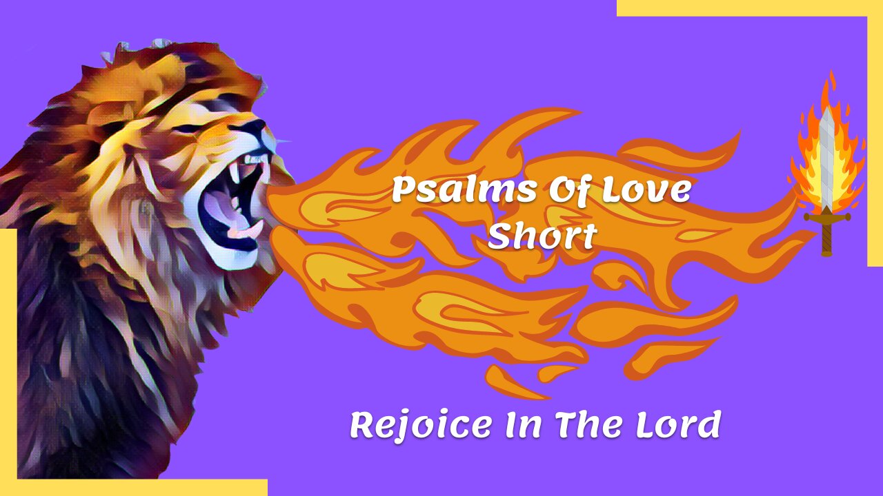 Psalm 33:1-3 | Rejoice In The Lord | Be Encouraged | Psalms Of Love | #shorts