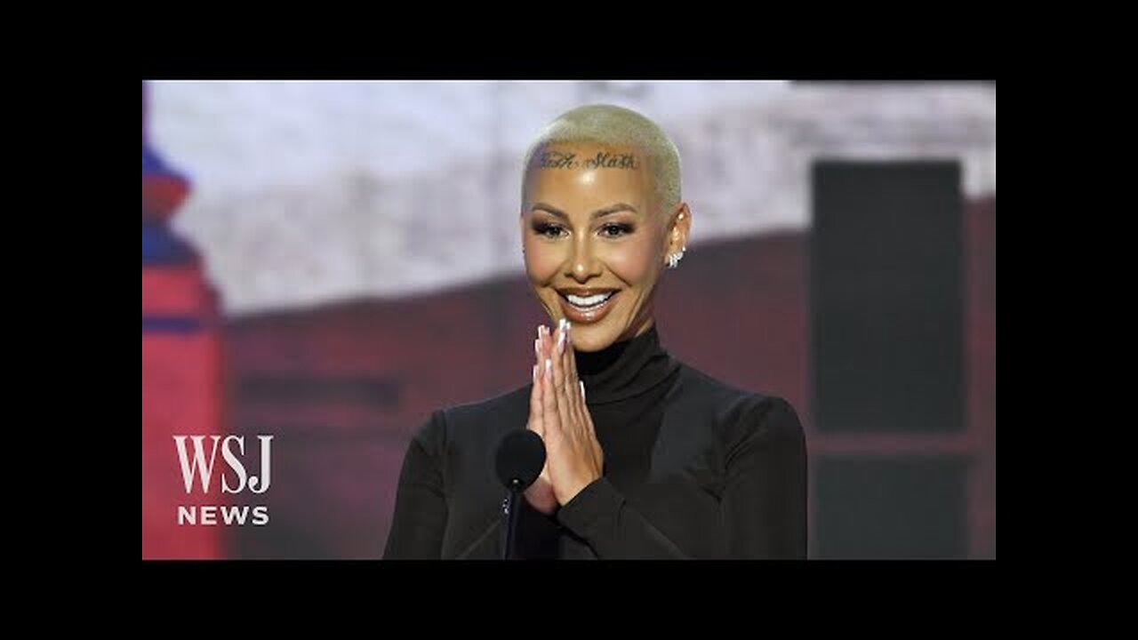 Musician Amber Rose Describes Journey to Trump | WSJ News