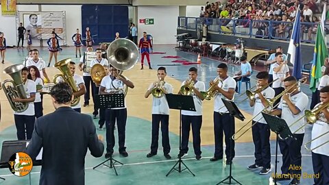 BANDA MARCIAL MARIA DO CÉU BANDEIRA 2022 NA V ETAPA DA XIV COPA PERNAMBUCANA DE BANDAS E FANFARRAS