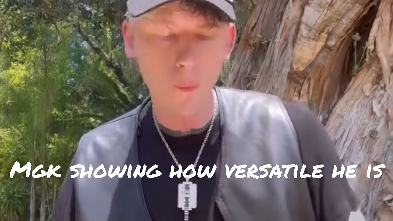Machine Gun Kelly shows his versatility as an artist