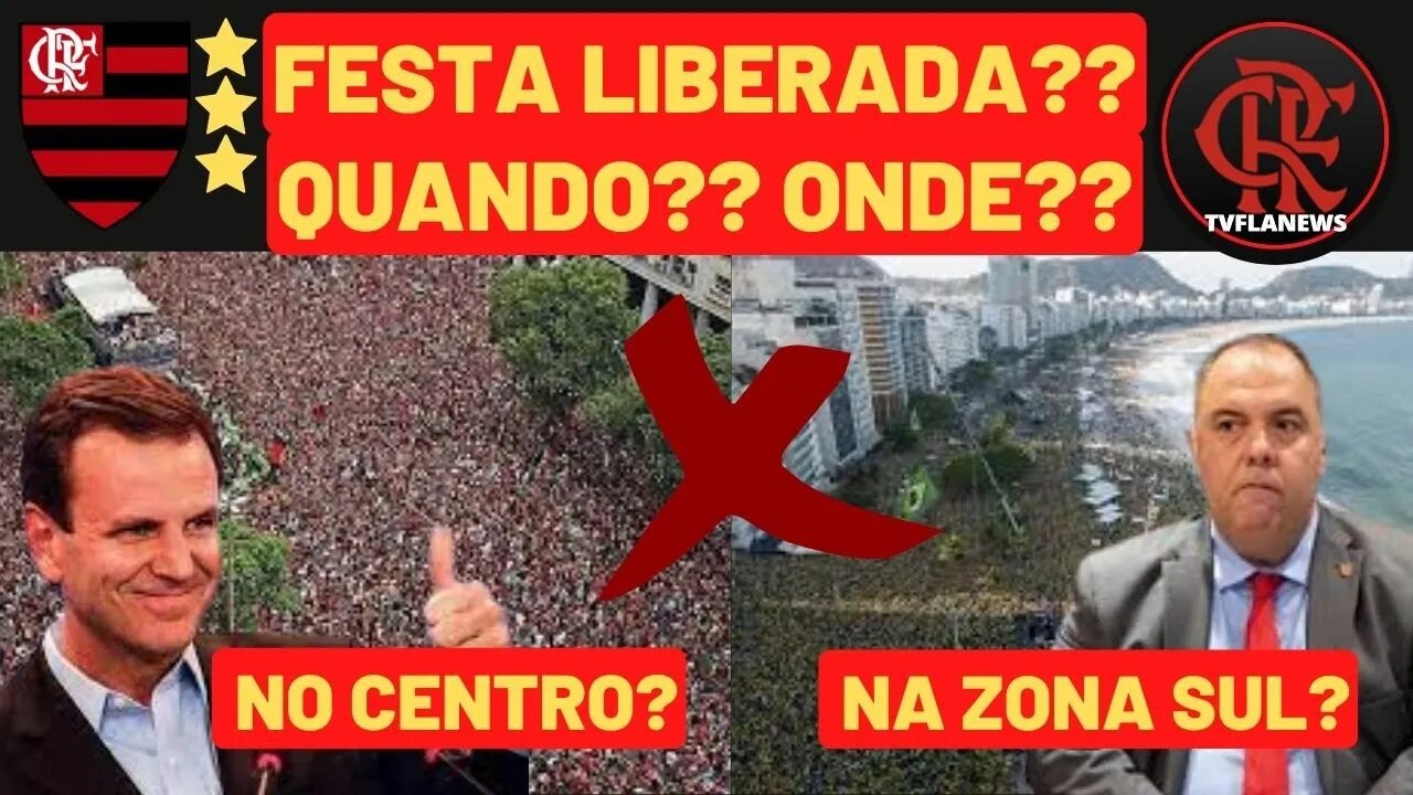 FESTA😱 QUANDO😲 ONDE👀 FLAMENGO QUER NA...