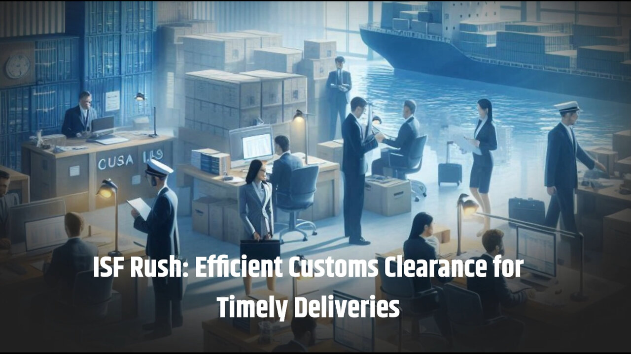 Streamlining International Trade: The Importance of ISF Rush Delivery Turnaround