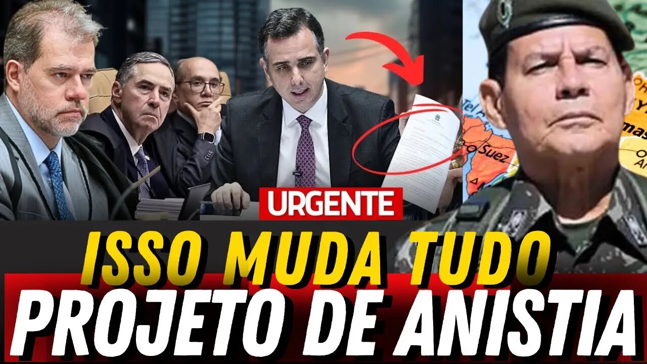 Aconteceu Agora‼️ LULA Gera Revolta ao Condenar Israel - Mourão Surpreende com Projeto de Anisti