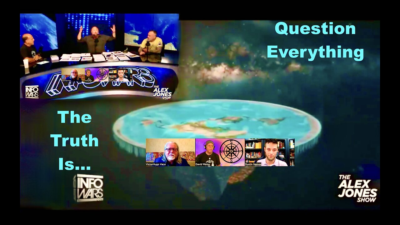 Dustin Nemos Flat Earth Dave Alex Jones Eddie Bravo Victor Hugo Old World Order Hidden History Fear