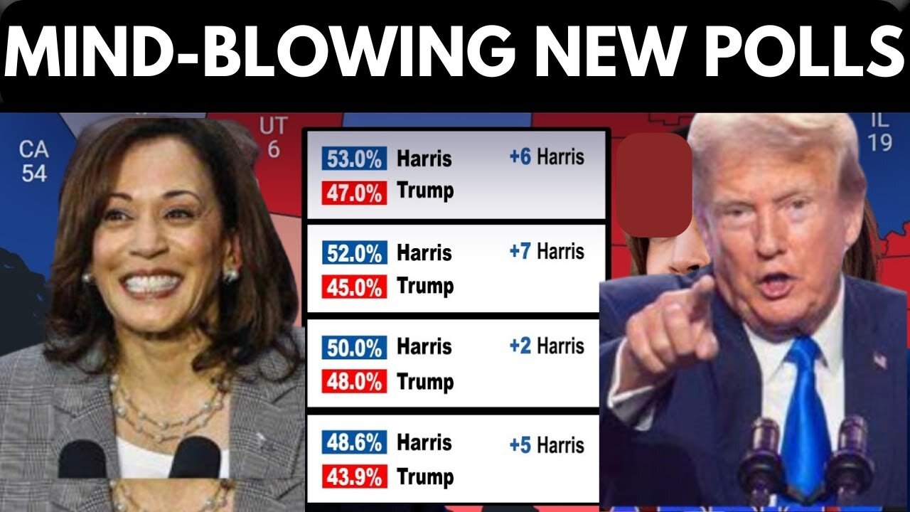 Kamala Harris Takes the LEAD in Swing States 2024 | Latest US Election News