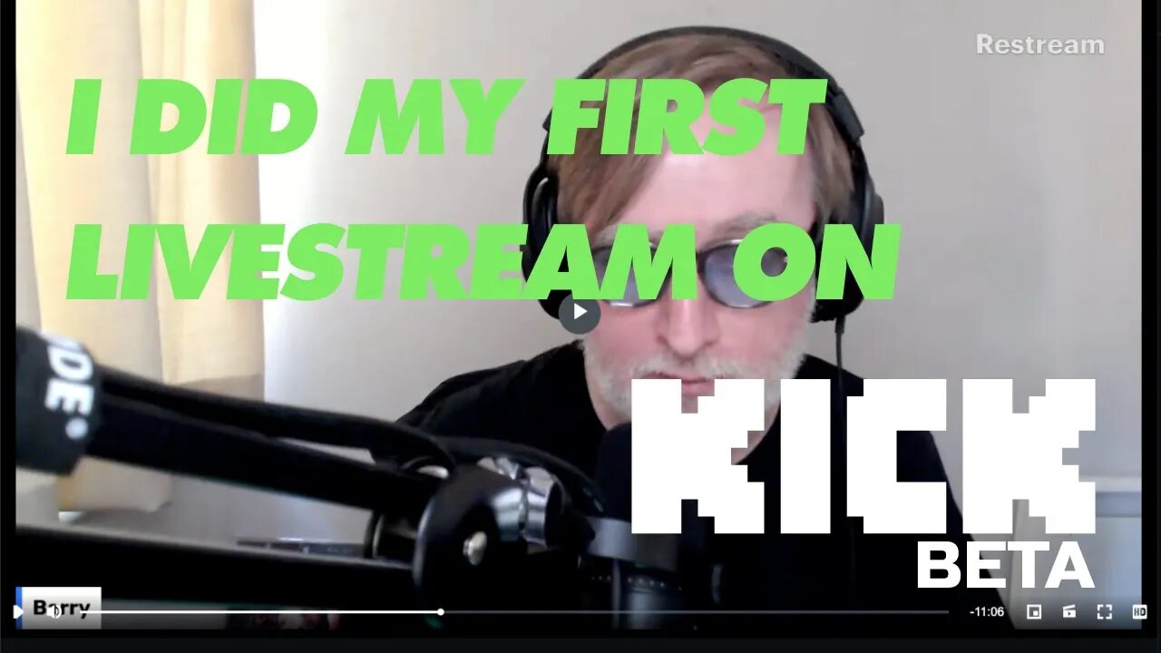 I Did My First Livestream on Kick