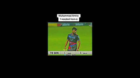 Muhammad Amir thrilling last over