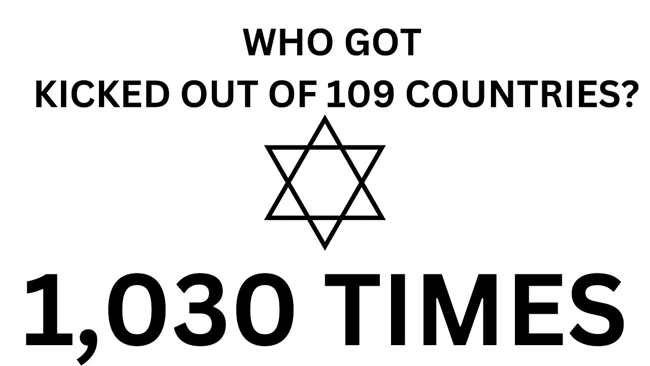 Who got Kicked Out of 109 Countries 1,030 Times?