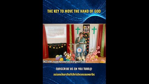 The Key to Move the Hand of God