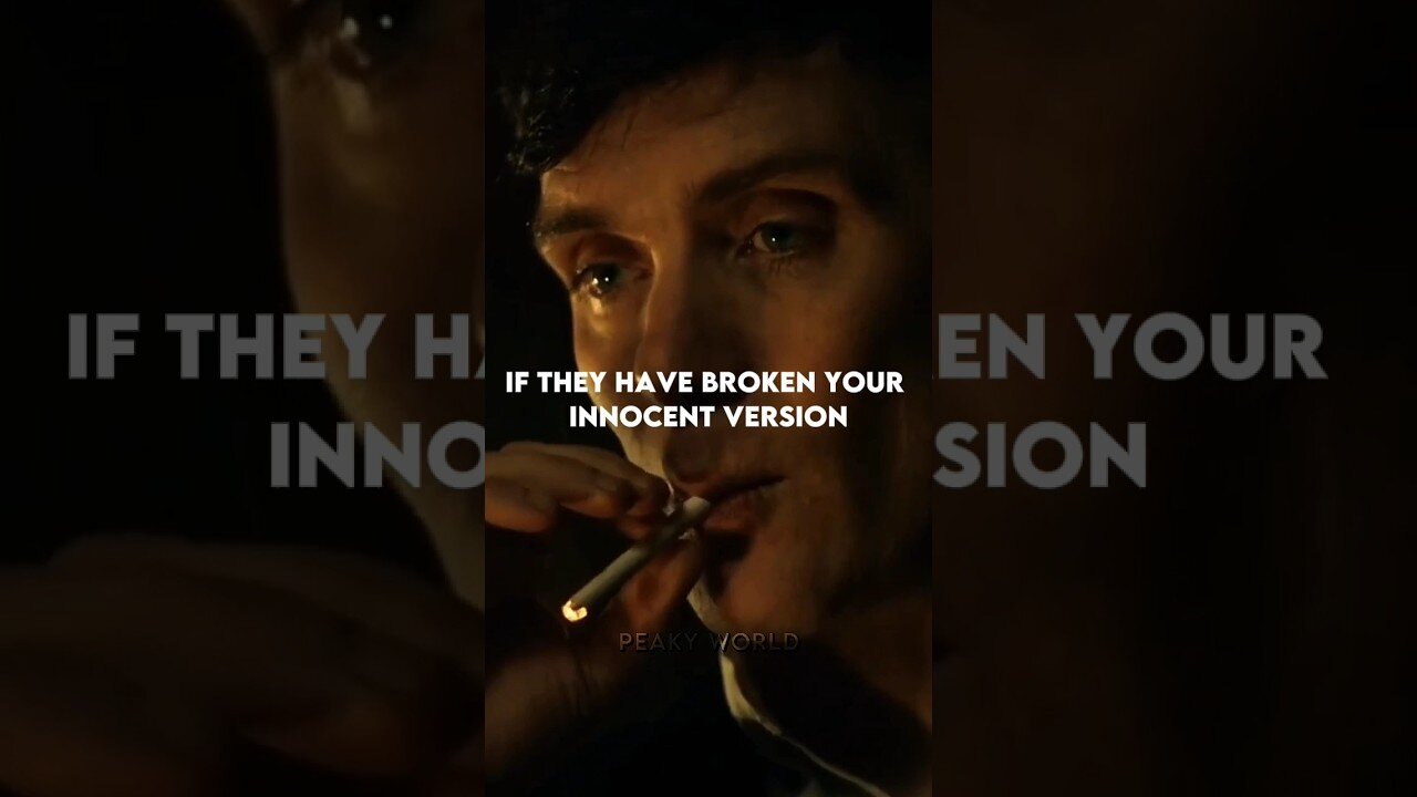 SIGMA RULE ~ IF THEY HAVE BROKEN YOUR INNOCENT VERSION #shorts #quotes #thomasshelby