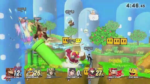 Super Smash Bros U- Donkey Kong | Mewtwo