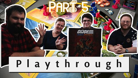 GI Joe Mission Critical: Playthrough: Part 5 Board Game Knights of the Round Table