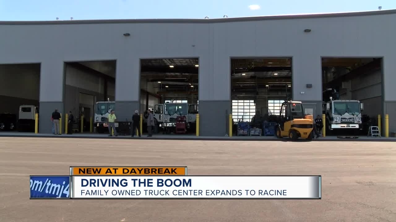 Driving the boom: family-owned truck center expands to Racine