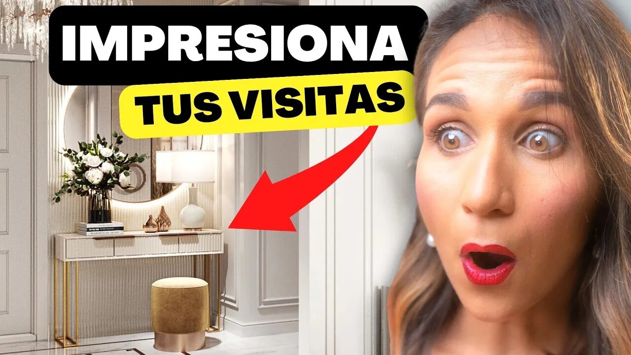 12 IDEAS PARA UNA ENTRADA DE REVISTA 😱 Haz que tu RECIBIDOR Cause Impacto! Decoracion Elegante