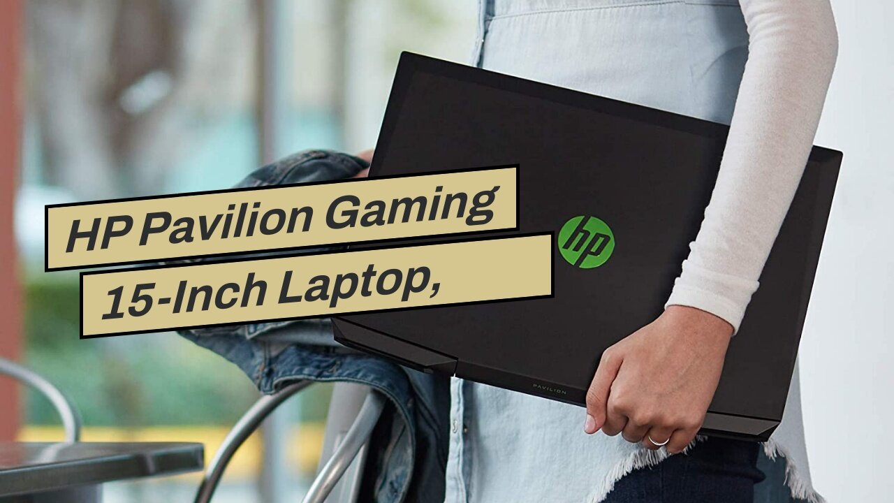 HP Pavilion Gaming 15-Inch Laptop, Intel Core i5-9300H, NVIDIA GeForce GTX 1650, 12GB RAM, 256G...